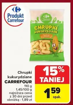 Carrefour Chrupki kukurydziane Carrefour Classic oferta