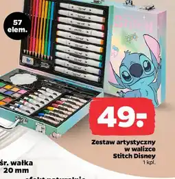 Netto Zestaw artystyczny w walizce Stitch Disney oferta