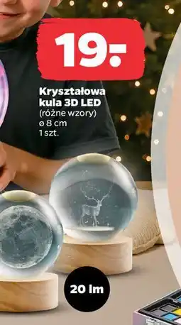 Netto Kryształowa kula 3D LED oferta