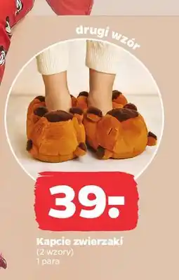 Netto Kapcie zwierzaki oferta