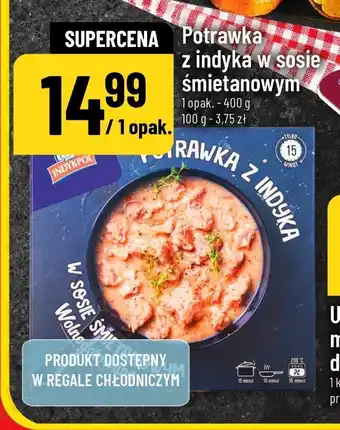 Polomarket Potrawka z indyka w sosie śmietanowym Indykpol oferta