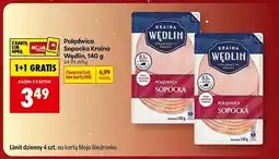 Biedronka Polędwica Sopocka, 140 g 1+1 GRATIS Kraina Wedlin oferta