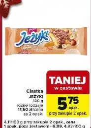 Carrefour Express Ciastka słony karmel Jeżyki oferta