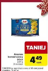 Carrefour Express Ananasy plastry Dole oferta