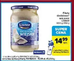 Carrefour Express Filety śledziowe wiejskie z cebulą Lisner oferta