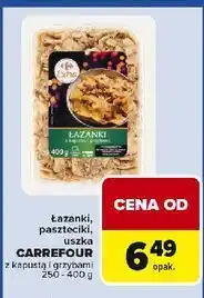 Carrefour Express Uszka z kapustą i grzybami Carrefour Extra oferta