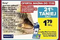Carrefour Karp patroszony oferta