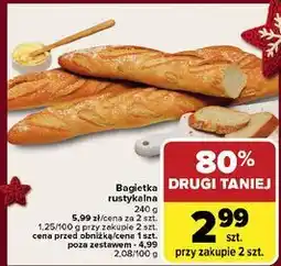 Carrefour Bagietka rustykalna oferta