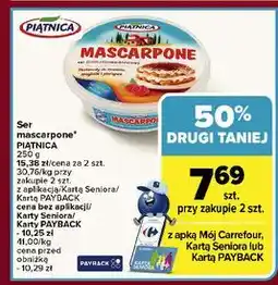 Carrefour Ser mascarpone Piątnica oferta