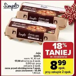 Carrefour Jaja ściółkowe kl. l Simpl oferta
