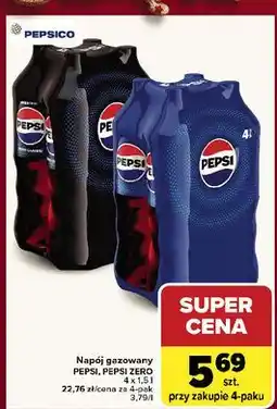 Carrefour Napój Pepsi Zero oferta