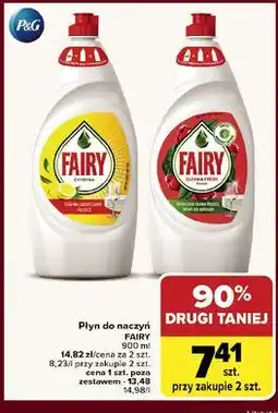 Carrefour Płyn do mycia naczyń granat Fairy oferta