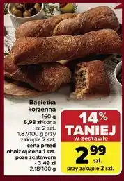 Carrefour Bagietka korzenna oferta