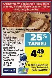 Carrefour Chleb z żurawiną oferta