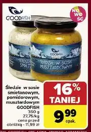 Carrefour Śledzie w sosie smietanowym Good Fish oferta