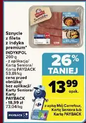 Carrefour Sznycle premium Indykpol Samo Dobro oferta