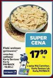 Carrefour Flaki wołowe gotowane oferta