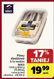 Carrefour Filety solone ze śledzia a'la matjas Seko oferta