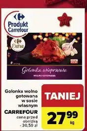 Carrefour Golonka wieprzowa wolno gotowana Carrefour Extra oferta