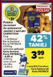 Carrefour Ziemniaki do gotowania Jakość Z Natury Carrefour oferta