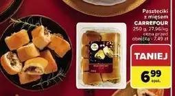 Carrefour Paszteciki z mięsem Carrefour Extra oferta