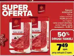 Carrefour Salami Sokołów oferta