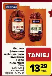Carrefour Kiełbasa myśliwska Tarczyński oferta