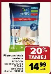 Carrefour Mintaj filet bez skóry Myfood oferta