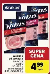 Carrefour Szynka krucha od szwagra Krakus Animex oferta