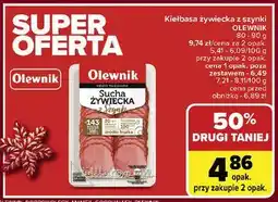Carrefour Sucha żywiecka z szynki Olewnik oferta