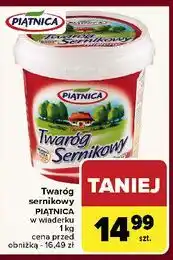 Carrefour Twaróg sernikowy mielony Piątnica oferta