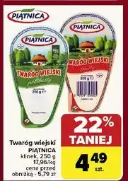 Carrefour Twaróg tłusty Piątnica Wiejski oferta