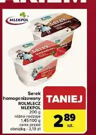 Carrefour Serek czekoladowy Rolmlecz oferta