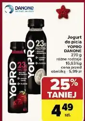 Carrefour Jogurt stracciatella Danone Yopro oferta