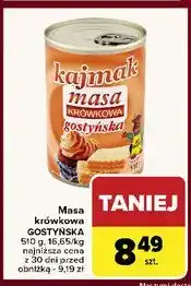 Carrefour Masa krówkowa kajmak Gostyń oferta