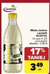 Carrefour Mleko 2% Łaciate oferta