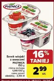 Carrefour Serek wiejski z jagodami Piątnica Wiejski oferta