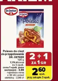 Carrefour Polewa mleczna Dr. Oetker oferta