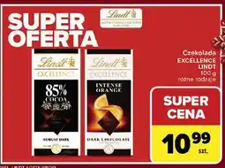 Carrefour Czekolada orange intense Lindt Excellence oferta