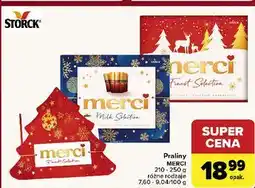 Carrefour Bombonierka choinka Storck Merci oferta