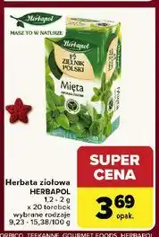 Carrefour Herbatka mięta Herbapol Zielnik Polski oferta
