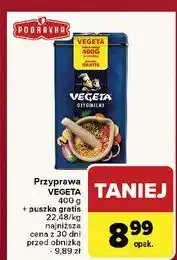 Carrefour Przyprawa do potraw + puszka Vegeta oferta