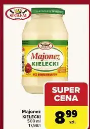 Carrefour Majonez kielecki Społem Kielce oferta