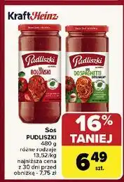 Carrefour Sos do spaghetti oryginalny Pudliszki oferta