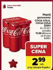 Carrefour Napój Coca-Cola Zero oferta
