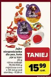 Carrefour Jajko niespodzianka dla psa Joy&Toy! oferta