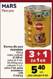 Carrefour Karma dla psa drób i warzywa Pedigree oferta