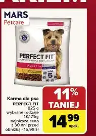 Carrefour Karma dla psa adult 1+ xs/s Perfect Fit oferta