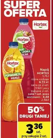 Carrefour Napój jabłko-malina-limonka Hortex oferta