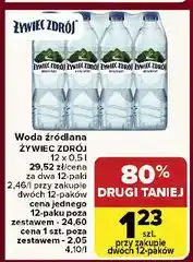 Carrefour Woda niegazowana Żywiec Zdrój oferta